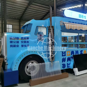 Chariot de vente ambulante de café, hot-dogs, glaces, hamburgers, pizzas, cuisine mobile, poulet frit, restauration rapide, entièrement équipé - Product Image 1