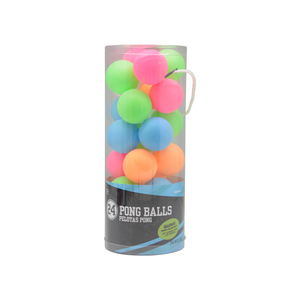 Venta caliente Impresión de plástico colorido fiesta cerveza pelota de ping pong para juegos de tenis de mesa de interior - Product Image 2