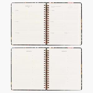 Cuaderno personalizado con estampado Floral, <span class=keywords><strong>Agenda</strong></span> semanal y <span class=keywords><strong>mensual</strong></span>, <span class=keywords><strong>2023</strong></span> - Product Image 3