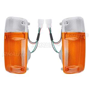 1 Pair <b>LED</b> Turn Signal <b>Corner</b> <b>Light</b> for Nissan Patrol GQ 1987-1994 Side Marker Repeater Indicator <b>Light</b> Parking Lamp Front <b>Light</b> - Product Image 6