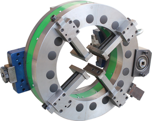 Máquina Biseladora de Tubos Semiautomática de Alta Calidad para Fábrica, Cortadora en Frío Neumática de Tubos con Estructura Dividida - Product Image 4