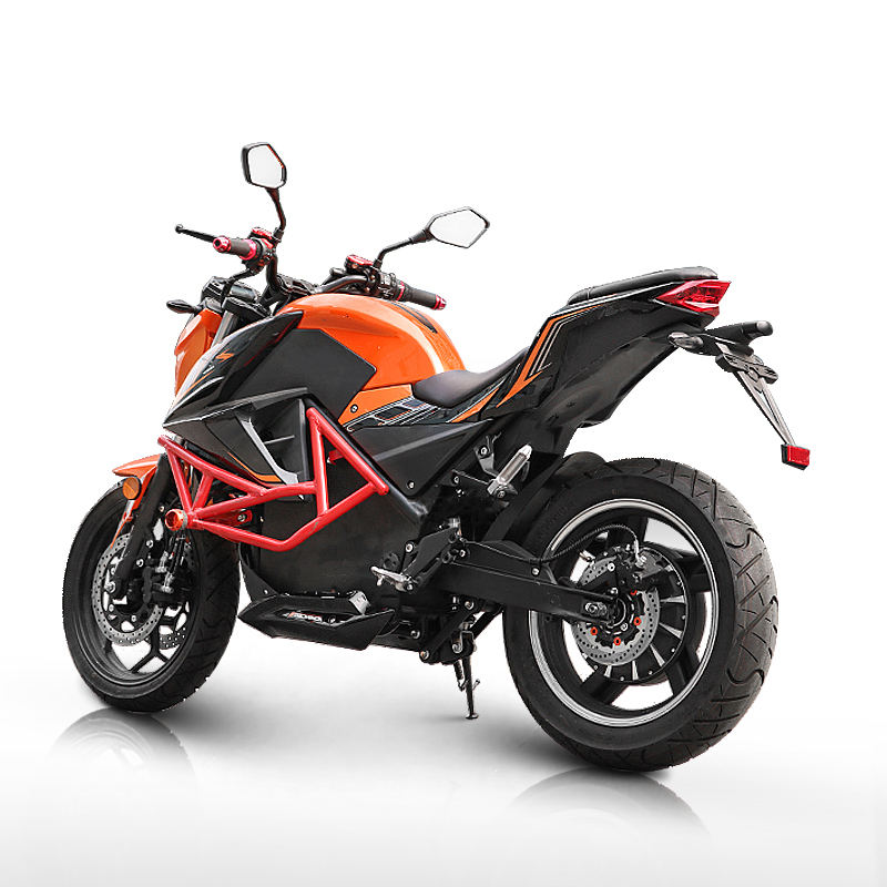 2024 New Version NM5000D 72V 75AH 3000W Battery 130km Long Range 110km/h Max Speed Electric Motorcycle