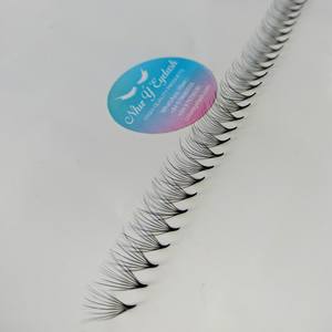 Extensions de cils en soie synthétique Camellia 8D/1000 fans, volume 15mm, courbure naturelle, personnalisables, usage professionnel, faciles à poser - Product Image 4