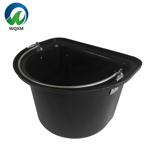 Nouveau seau d'alimentation pour chevaux en <span class=keywords><strong>plastique</strong></span> PP de haute qualité, 12 litres, dos plat, durable avec crochet, mangeoires pour animaux - Product Image 6