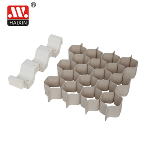 Haixing 8 cái vớ đồ lót ngăn kéo tổ chức tổ ong đa mục đích lưu trữ ngăn tủ quần áo tổ chức Lưu trữ hộp thiết lập - Product Image 4