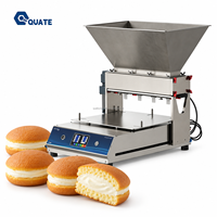 Machine de remplissage automatique de pâte compacte de comptoir pour petits gâteaux, cupcakes et muffins – Équipement commercial pour boulangeries