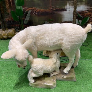 Modèle de chèvre Animal animé, taille réelle, <span class=keywords><strong>parc</strong></span> d'attractions intérieur animalier - Product Image 4