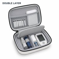 Étui Organisateur Personnalisé en EVA pour Stylo à Insuline et Peptides, Résistant au Congélateur, Étanche, Fermeture Éclair, Durable, Emplacements en Mousse Personnalisés, Emballage en Gros