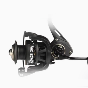 Moulinets de pêche à lancer Aukay <span class=keywords><strong>moins</strong></span> chers, légers, pour la pêche sur roche, séries 1000/2000/3000, 7+1 roulements, corps principal en <span class=keywords><strong>fibre</strong></span> de verre et nylon - Product Image 1