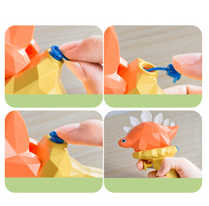 Pistol Air Plastik Dinosaurus untuk Anak-anak Balita Laki-laki Perempuan Mandi Kolam Renang Penggunaan Musim Panas - Product Image 6