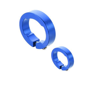 <span class=keywords><strong>Collar</strong></span> de eje ajustable de aluminio de 3/4 orificios mecanizado CNC de alta calidad personalizado de Venta caliente - Product Image 1