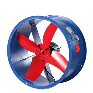 Ventilador Axial Popula de 28 Pulgadas con Aspas de Aleación de Aluminio, 1450 RPM, Rodamiento de Bolas, Ventilación Industrial - Product Image 4