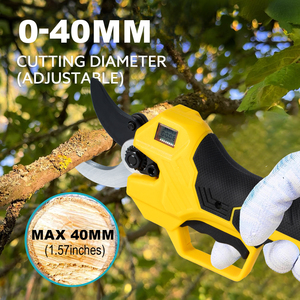 40mm <strong>Pruning</strong> <strong>Shears</strong> Tree Pruner Branch Cutter Pruners Lithium Electric Battery <strong>Pruning</strong> <strong>Shears</strong> - Product Image 3