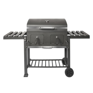 Parrillas de <span class=keywords><strong>barbacoa</strong></span> de <span class=keywords><strong>carbón</strong></span> plegables negras de Venta caliente Parrilla de ahumador al aire libre con Cenicero ajustable <span class=keywords><strong>para</strong></span> acampar - Product Image 4