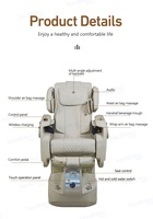 Nueva Oferta, Silla de Pedicura Ajustable para Salón de Belleza, Silla de Masaje de Lujo para Manicura y Pedicura con Spa para Pies