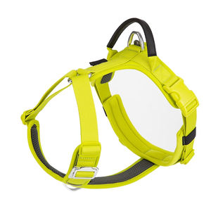 工場直送 犬用ハーネス ハンドル付き 制御力強化 ソフトメッシュ ネオプレンパッド入り 通気性 丈夫 調節可能 日常のスポーツに - Product Image 4