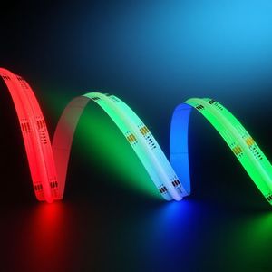 Bande LED COB RGB SPI 576 LED/M, bande lumineuse à défilement de couleurs avec plusieurs modes d'éclairage, DC12V 24V, couleur de rêve pour la décoration de la maison - Product Image 5