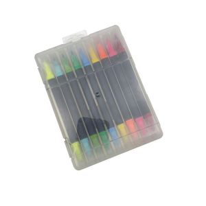Ensemble de stylos marqueurs à double pointe fine lavables pour peinture artistique bon marché personnalisée, idéal pour un cadeau - Product Image 1