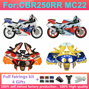 Kit de carénage complet pour moto compatible avec CBR250RR <span class=keywords><strong>1990</strong></span> 1991 1992 MC22 <span class=keywords><strong>CBR</strong></span> <span class=keywords><strong>250</strong></span> <span class=keywords><strong>RR</strong></span> NC22 CBR250 <span class=keywords><strong>RR</strong></span> 1993 1994 Kits de carénages de carrosserie Zxmt - Product Image 1