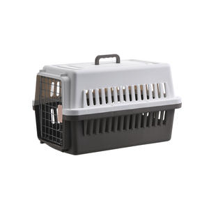 Livraison rapide compagnie aérienne approuvé Portable en plastique grand chenil de voyage aérien Pet chien chat transporteur caisse Cage sur roues à vendre - Product Image 5