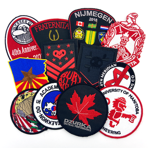 最小注文数なし、オリジナルロゴデザイン、完全刺繍入り衣類、アイロン接着、カスタム刺繍ワッペン - Product Image 2