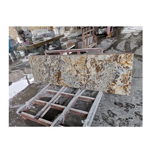 Top in Granito Oro Montagna di Neve di Lusso per <span class=keywords><strong>Cucina</strong></span>, Bagno, Isola, Bancone Bar, Piano Fornello e Paraschizzi - Product Image 1