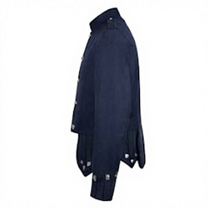 Veste Kilt Doublet Écossais en Laine à Col Montant Respirante pour Hommes, Gilet Brodé à Boutons sur le Devant, Uniforme d'Hiver - Product Image 5