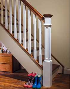 Thông gỗ baluster chamfered cạnh trống baluster eudr - Product Image 1