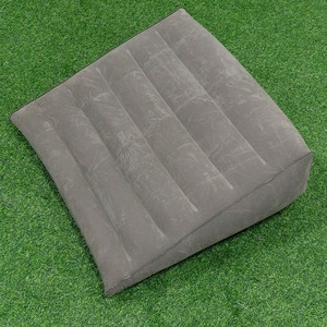 <b>Inflatable</b> Rectangle Leg Pillow Gray 0.25mm Thickness For Bedding Relief - Product Image 1