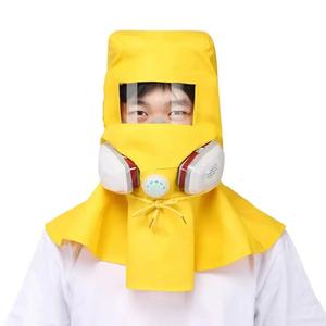 Respirateur <span class=keywords><strong>de</strong></span> <span class=keywords><strong>protection</strong></span> contre les produits chimiques, la pulvérisation <span class=keywords><strong>de</strong></span> peinture, les pesticides et la poussière-Masque à gaz à capuchon scellé <span class=keywords><strong>pour</strong></span> le visage - Product Image 2