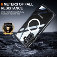 Étui robuste pour Samsung Galaxy A57 A56 A37 A36 A17, coque magnétique résistante avec protection d'écran intégrée