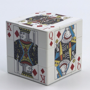 Cubos de <span class=keywords><strong>Rubik</strong></span> Personalizados con Diseño de Cartas de Póker Impresas con UV, Tamaños 2x2, 3x3, 4x4; Venta al <span class=keywords><strong>Por</strong></span> <span class=keywords><strong>Mayor</strong></span>, Envío Directo - Product Image 5