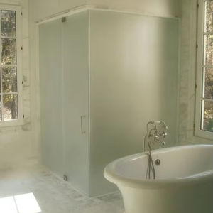 Nouvelle usine moderne carré en alliage d'aluminium étanche clair verre trempé double porte coulissante salle de bain cabine de <span class=keywords><strong>douche</strong></span> - Product Image 1