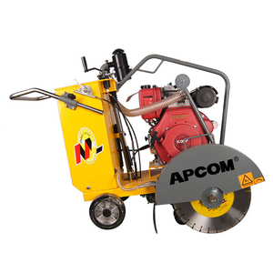 Heavy Duty Diesel Engine Walk Behind Concrete <b>Cutter</b> <b>Machine</b> 500mm 600mm Blade Max 200mm Depth Industrial Road Floor Saw - Product Image 1