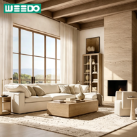 Canapés de salon modernes et confortables, ensemble modulable, mobilier d'intérieur avec coussins moelleux en tissu écologique pour hôtel, appartement, maison