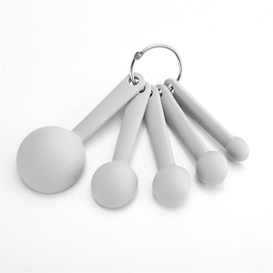 <b>Silicone</b> Measuring Spoon Set Capacity Scale Spoon for <b>Baking</b> Coffee Seasoning Essential <b>Baking</b> Tools - Product Image 6