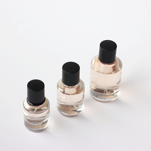 Chai xịt nước hoa thủy tinh tròn 30ml, có thể tùy chỉnh, trống, kèm nắp đen - Product Image 6