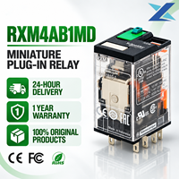 Relais miniature enfichable Schneider RXM4AB1MD Harmony RXM 6A 4CO 220V DC, relais de contrôle industriel