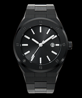 Nouvelle montre-bracelet de style PR pour hommes 42mm OEM personnaliser marque privée en acier inoxydable cadran coloré luxe argent montre pour hommes