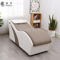 Lit de Spa Moderne de Luxe Couleur Personnalisée pour Soins du Visage, Massage, Équipement de Salon, Lit de Cils Courbé en Acier Inoxydable en Forme de S pour Soins des Cils