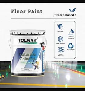 TOLN Wholesale Environment-friendly Industrial Water-based Epoxy Resin Floor Coating Paint