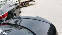 Aileron arrière style M3 en fibre de carbone pour BMW E46 Série 3 berline 1998-2005, becquet de coffre noir brillant