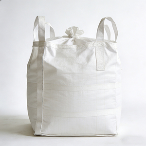 九如轻质可折叠PP FIBC集装袋-1-2吨容量，带十字角环，用于物流运输 - Product Image 1