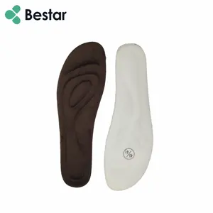 Custom Logo Slow Rebound Memory Foam Breathable Absorbent Insoles Memory Foam Insoles For Shoes For Running