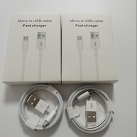 Câble de charge Micro USB, câble Micro USB à charge rapide, câble Micro vers USB pour téléphones mobiles, appareils intelligents, tablettes, banques d'alimentation