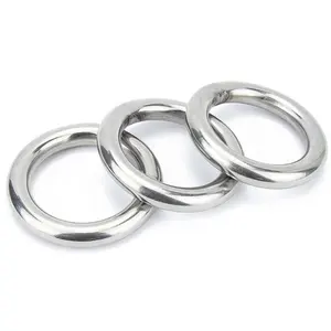 Forged Carbon Steel Lashing D Ring With Wrap Welded Large D Ring