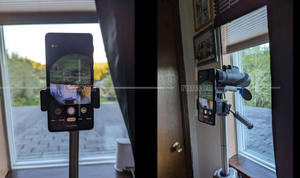 80x100 단안 망원경 전화 단안 망원경 Stargzing 여행 캠핑 하이킹에 대 한 고화질 단안 망원경 - Product Image 6