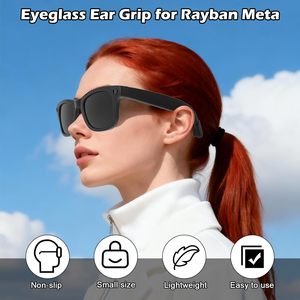 Manchons antidérapants en silicone pour lunettes Meta <span class=keywords><strong>Ray</strong></span>-<span class=keywords><strong>Ban</strong></span> – Accessoires de fixation anti-glissement pour l'oreille - Product Image 5