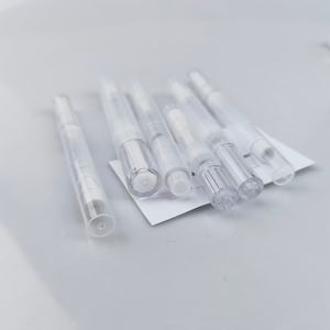 Envase de Plástico para Aceite de Cutículas con Recubrimiento Dorado/Plateado, Tubo de Brillo Labial de 2ml, Bolígrafos Cosméticos de Aluminio con Punta de Pincel - Product Image 3