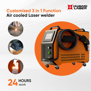 Mini machine de soudage laser 800W 1200W à refroidissement par air, laser à fibre portatif - Product Image 1